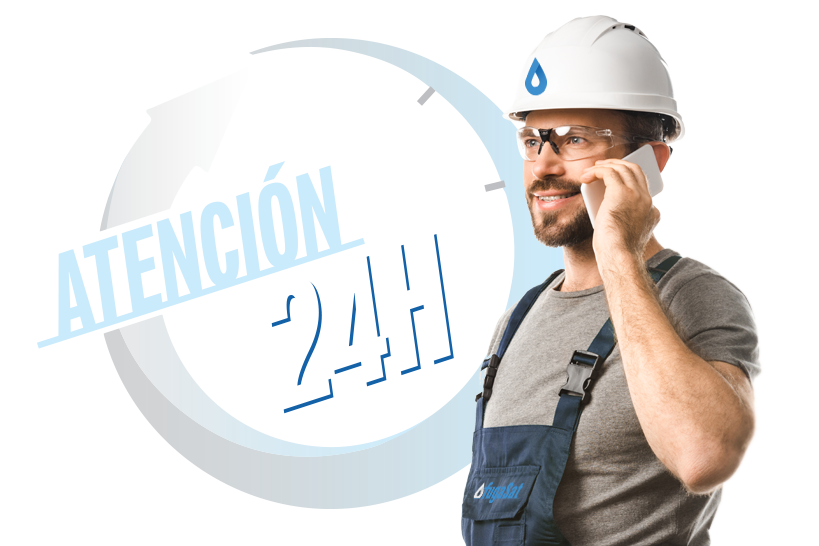 atención fugas gas natural 24 horas urgente en El Escorial 